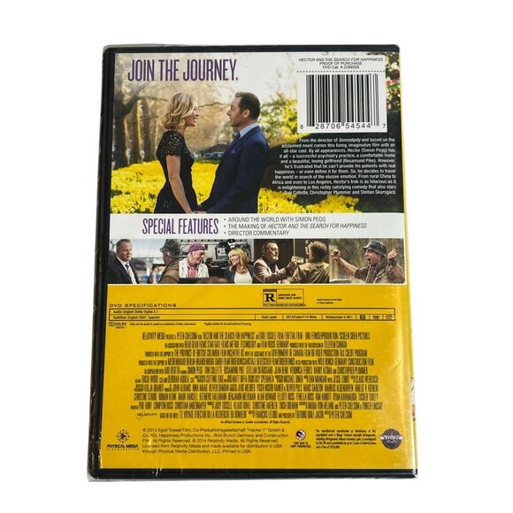 Hector and the Search for Happiness DVD Comedy Movie Funny Simon Pegg New - Picture 2 of 7